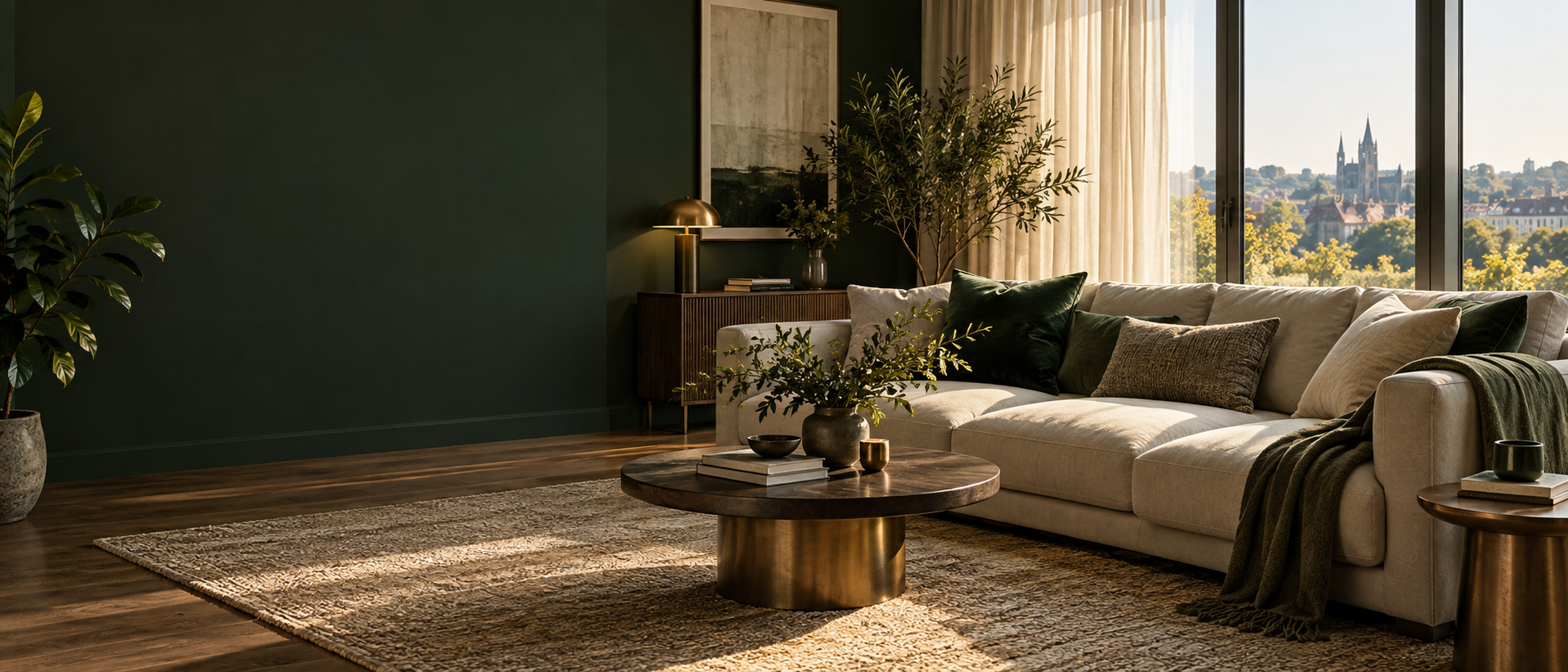 An elegant, welcoming DLS Living interior